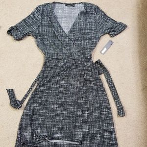 Black and white dress